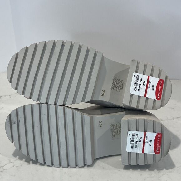 STEVE MADDEN Womens 11 Holley Chelsea Bone Lug Boot Bootie Ankle Pull On Chunky‎ - Picture 9 of 10